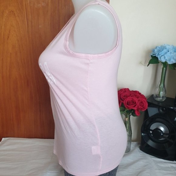BTF Between the Flags AU-14 Pink Sleeveless Singlet Top Tee 100% Cotton NWOT - Picture 5 of 10
